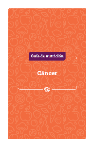 Nutrition Guide Cancer (Spanish) Cover